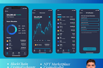 expert blockchain developer, exchange crypto website blockchain wallet app