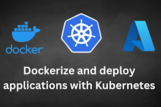 dockerize and deploy applications with kubernetes