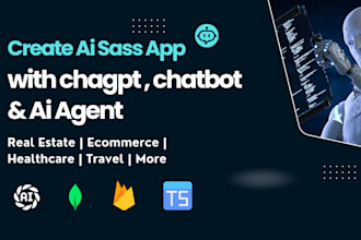 develop ai chatbots, ai saas apps, websites, and custom integrations