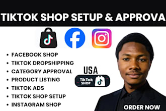 tiktok shop setup tiktok product listing approve product category sync shopify