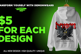 do hoodie design for printful,merch and teespring