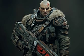 draw your favorite warhammer 40k character, miniature