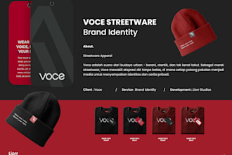professional minimalist logo brand and brand style guide for your business