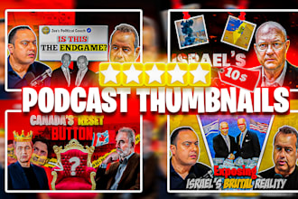design podcast youtube thumbnails