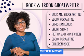 do fiction ebook ghostwriter, romance ghostwriter, self help ebook, amazon kdp