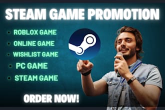 do steam game promotion roblox online PC games to boost game wishlists