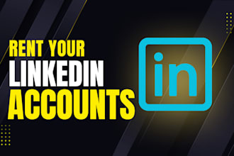 rent linkedin accounts for professional networking, business growth, promotions