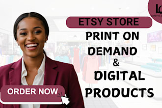 setup etsy print on demand store, etsy print on demand etsy shop setup etsy pod