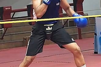 your online fitness trainer or boxing ,live sessions