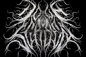 design death metal logo for you