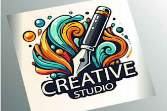design modern abstract gradient logo for your brand
