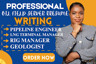 write pipeline engineer, rig manager, lng plant operator and geologist resume