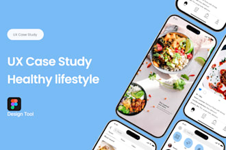 do expert UX case study design in figma