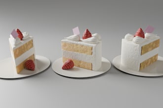 create 3d assets and props for game and animation