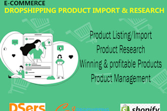 import winning products on shopify by dsers, cjdropshipping