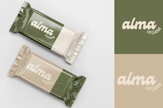 design the label and packaging for your brand