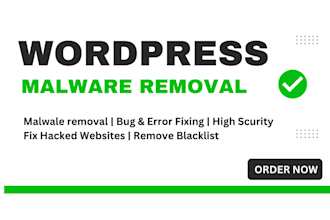 remove wordpress malware and provide advanced security