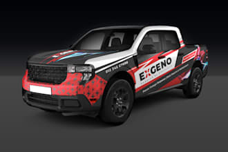 professional car wraps design service to make your pickup standout