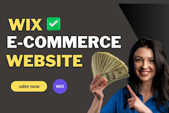 create wix redesign, wix landing page, wix website, wix ecommerce or wix store