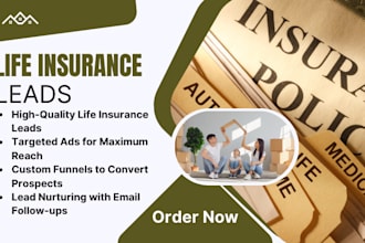 generate life insurance leads, insurance leads, life insurance lead