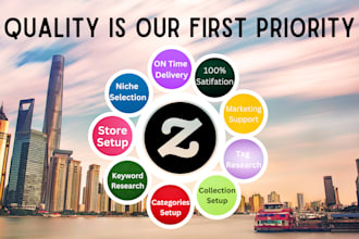 do setup professional zazzle store and products design