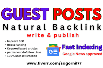 guest posts for fast dofollow backlink indexing