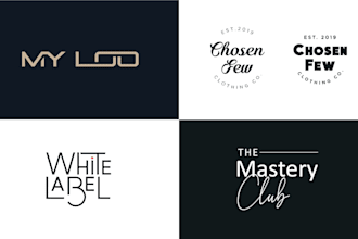 modern wordmark logo designs