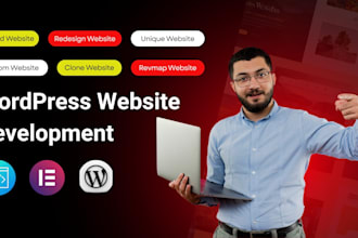 build, rebuild wordpress website, design, redesign wordpress, custom website