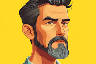 draw you as a yellow cartoon simpsons style