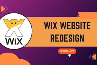 create a custom responsive wix website landing page build with editor x