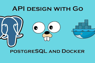 work on golang projects and dockerizing them
