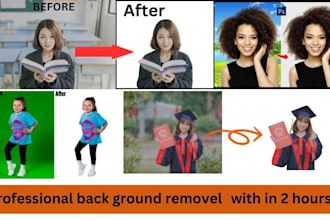 remove object, photoshop work cut out image and background