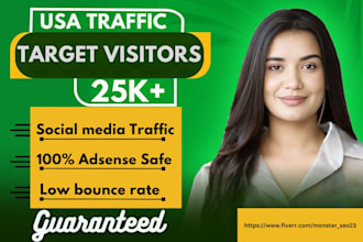 do 5min long time duration organic website traffic promotion
