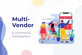 build multi vendor ecommerce marketplace website