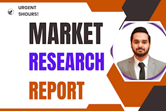 market research report and competitor analysis