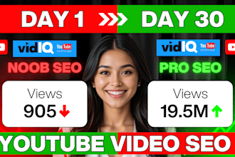 rank top one youtube video SEO with vidiq and tubebuddy