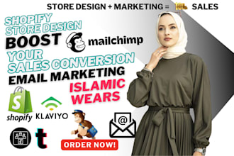 design modest islamic wears shopify store arabia clothing website abaya store