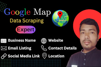 scrape google map for your business from targeted location