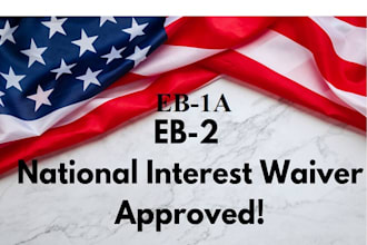 write cover letter for US immigration eb2 niw eb1