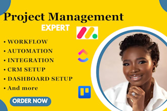 setup workflow integrate automate clickup trello asana notion monday crm