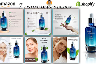 design amazon pictures, shopify ebay etsy product listing images, photo editing