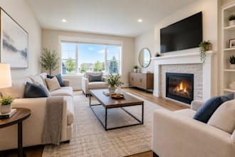 transform empty rooms with high quality virtual staging