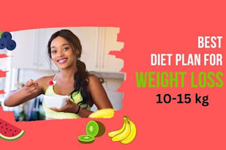customized weight loss diet plan healthy and sustainable