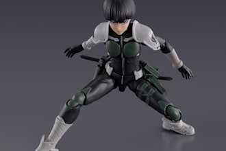 3d action figure, bjd, 3d articulated action figure, 3d figurine for 3d printing