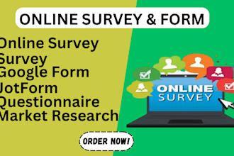 do online survey google forms questionnaire jotforms and market research