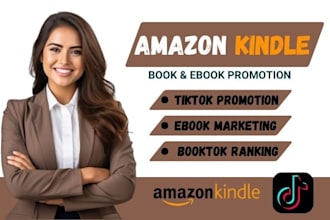 promote book or ebook on my influencer tiktok booktok page, ebook promotion
