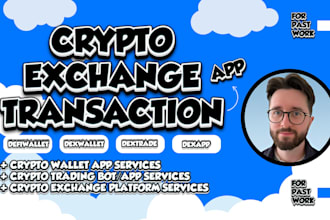 crypto exchange app, dex transaction app, crypto trading app, crypto defi wallet