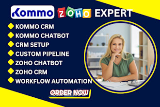 do zapier hubspot woocommerce airtable notion kommo CRM pipedrive komo chatbot