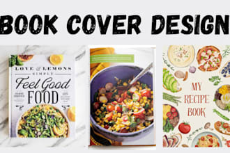 do amazon kdp cookbook,  cover design, paperback, kindle