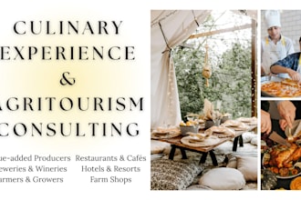 develop market ready food tourism products and experiences